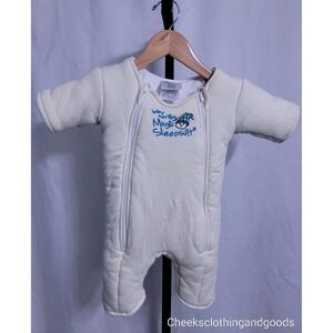 Baby Merlin's Magic Sleepsuit Cream Cotton size Small